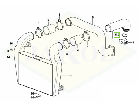 2.1532.116.0 Pierścień uszczelniający  2.1532.116.0