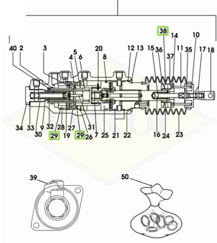 2.1532.120.0 Pierścień uszczelniający 2.1532.120.0