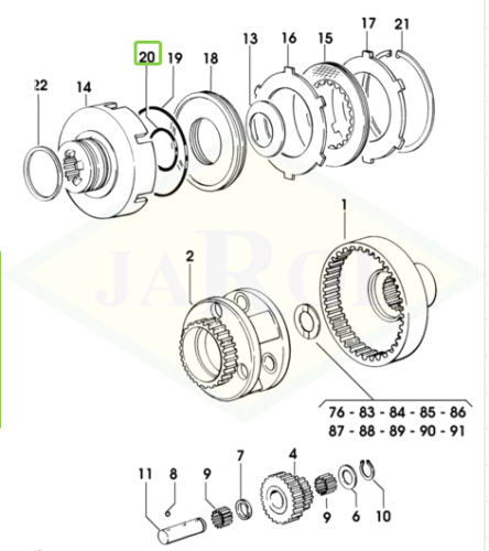 2.1532.138.0 Pierścień uszczelniający 2.1532.138.0