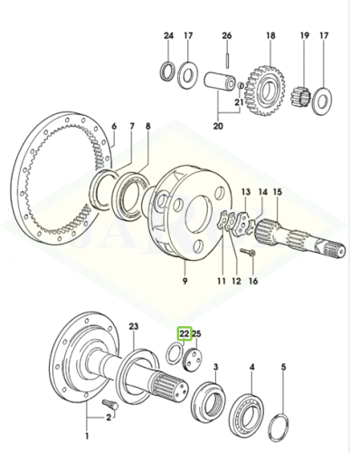 2.1532.171.0 Pierścień uszczelniający 2.1532.171.0