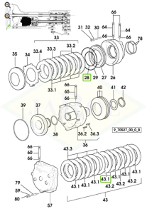 Pierścień uszczelniajacy 78,97x3,53 - 2.1532.179.0
