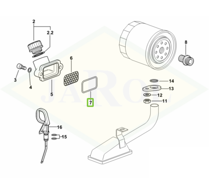 2.1532.515.0 Pierścień gumowy 2.1532.515.0