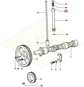 Pierścień uszczelniający 12,37x2,62 - 2.1539.022.0