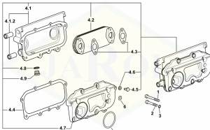 Pierścień uszczelniający 69,57x1,78 - 2.1539.050.0