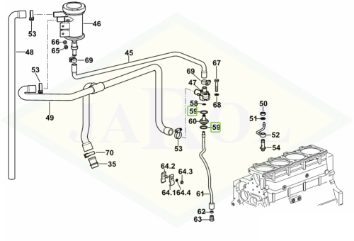 2.1539.072.0 Pierścień uszczelniający 2.1539.072.0