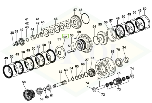 2.1539.095.0 Pierścień uszczelniający 2.1539.095.0