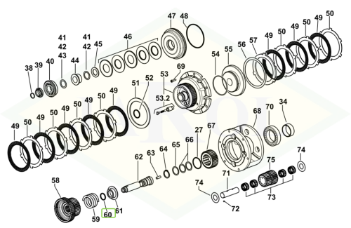 2.1539.096.0 Pierścień uszczelniający 2.1539.096.0