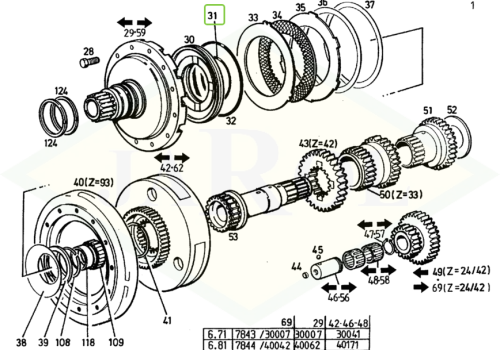 2.1539.113.0 Pierścień uszczelniający 2.1539.113.0