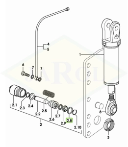 Pierścień uszczelniający 32,99x2,6 - 2.1539.153.0