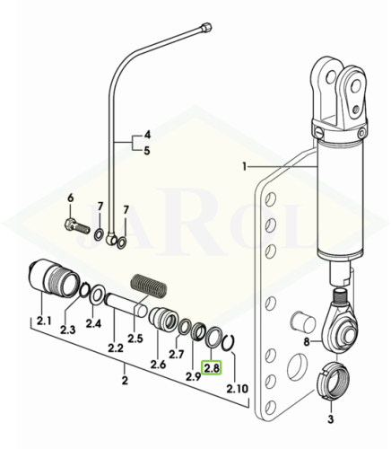 2.1539.153.0 Pierścień uszczelniający 2.1539.153.0