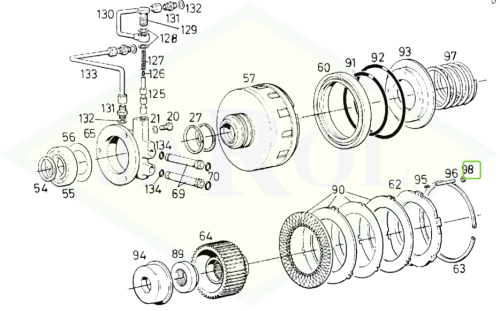 2.1549.012.0 Podkładka dystansowa 2.1549.012.0