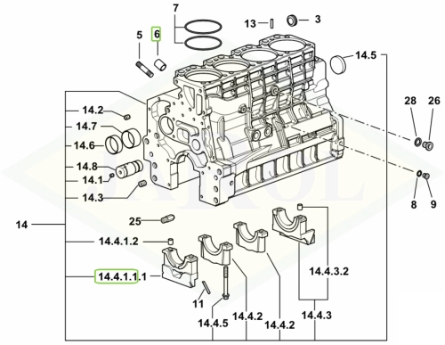 2.1559.188.2 Tulejka 2.1559.188.2