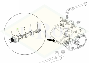Uszczelka miedziana 14,2x20 - 2.1560.010.0