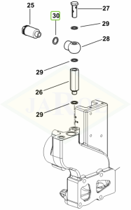 Uszczelka miedziana 16,2x22 - 2.1560.012.0