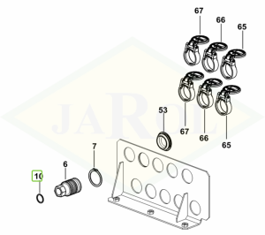 Uszczelka miedziana 20,2x24 2.1560.015.0