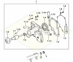 Uszczelka miedziana 22,2x29 2.1560.018.0
