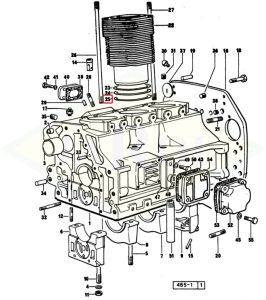 Uszczelka 116x123x0x5 - 2.1569.076.0