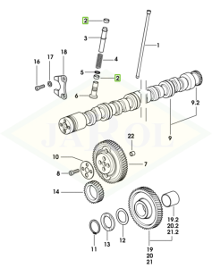 Uszczelka 14x18,5x8 - 2.1569.114.0/10