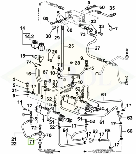 2.1579.765.2/10 Podkładka dystansowa 2.1579.765.2/10