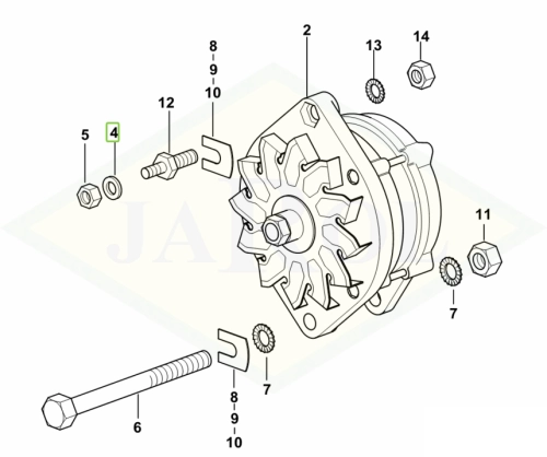2.1579.774.2 Podkładka dystansowa2.1579.774.2