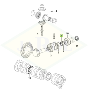 Podkładka 36x43x0,2 - 2.1580.101.0