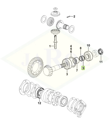 2.1580.102.0 Podkładka ustalająca 2.1580.102.0
