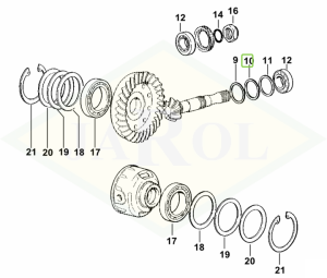 Podkładka 38x46,5x0,2 - 2.1580.103.0