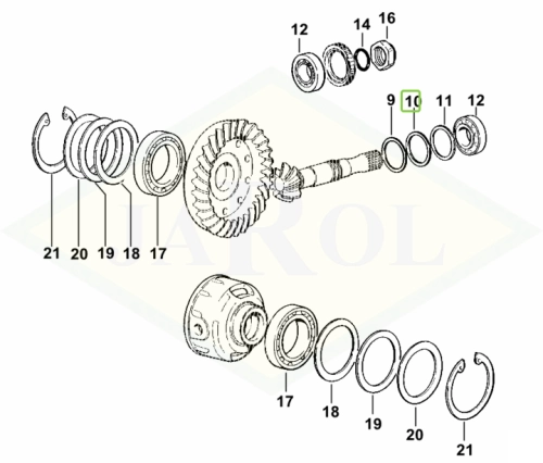 2.1580.103.0 Podkładka 2.1580.103.0