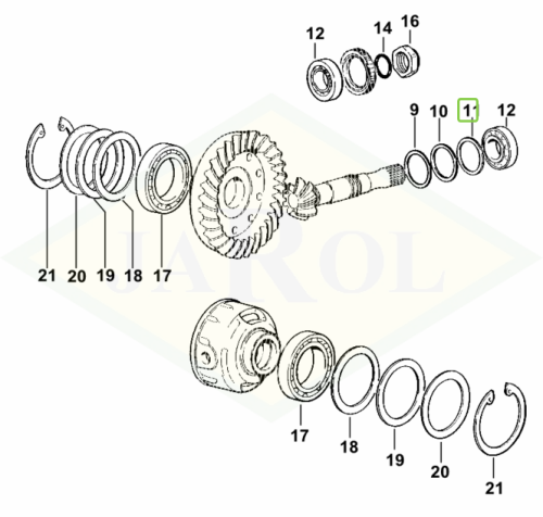 2.1580.104.0 Podkładka 2.1580.104.0