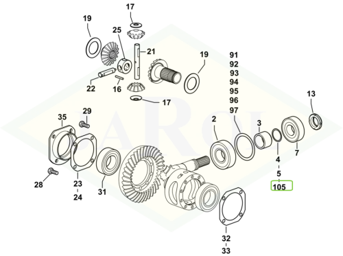 2.1580.109.0 Podkładka 2.1580.109.0