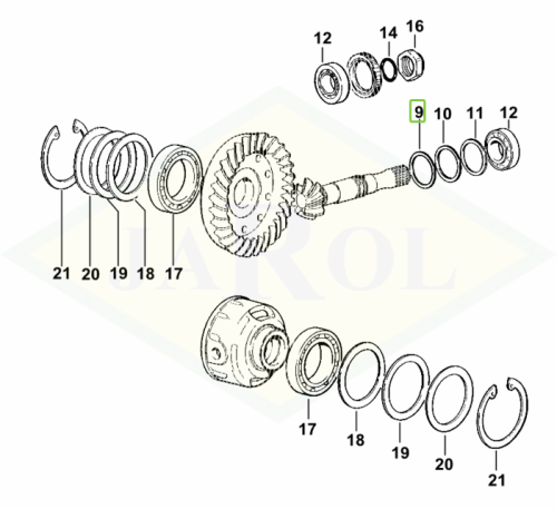 2.1580.111.0 Podkładka 2.1580.111.0