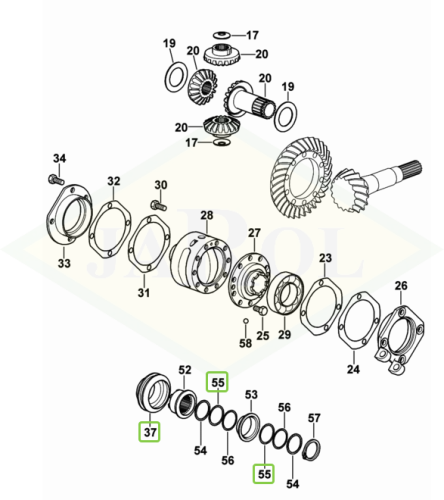 2.1580.130.0 Podkładka 2.1580.130.0