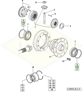 Podkładka 86x98x0,5 - 2.1580.319.0