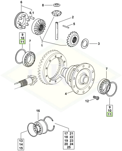 2.1580.321.0 Podkładka dystansowa 2.1580.321.0
