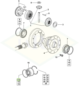 Podkładka 0,15mm - 2.1589.225.0