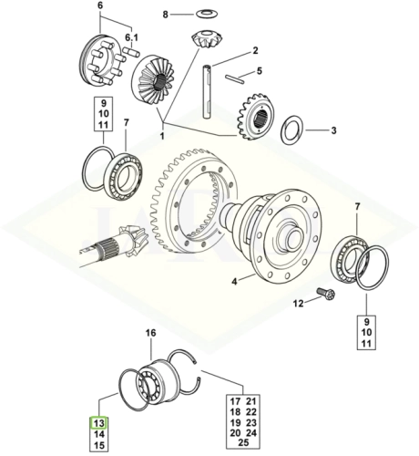 2.1589.225.0 Podkładka 2.1589.225.0