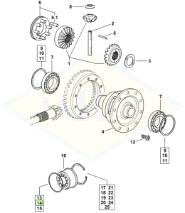 Podkładka dystansowa 0,20mm - 2.1589.226.0