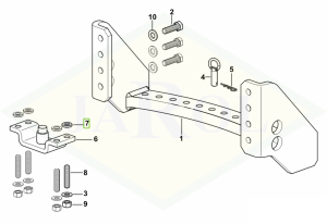 Podkładka 19x35x6 - 2.1599.030.2
