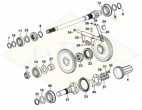 2.1599.414.0 Podkładka 2.1599.414.0