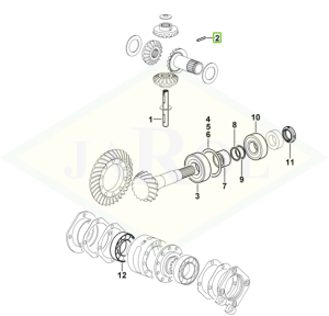 Przetyczka sworznia dyferencjału 2.1631.418.0
