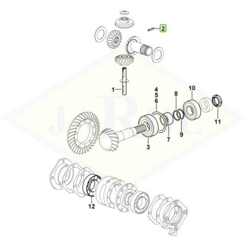 2.1631.418.0 Przetyczka 2.1631.418.0