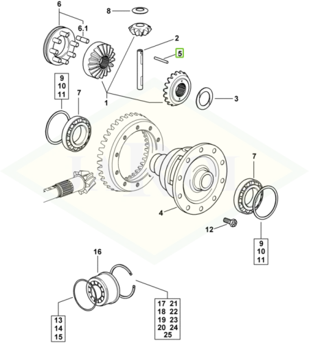 2.1631.519.0 Kołek elastyczny 2.1631.519.0