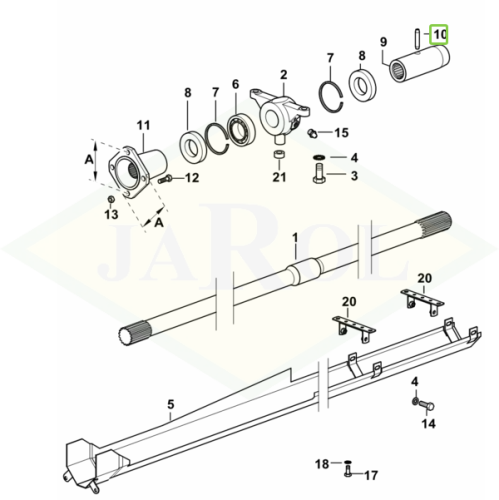 2.1631.819.0GW Kołek elastyczny 2.1631.819.0