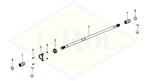 2.1650.715.0 Sworzeń 2.1650.715.0