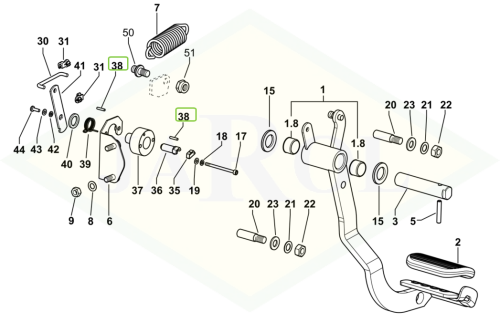 2.1651.206.2 Przetyczka 2.1651.206.2
