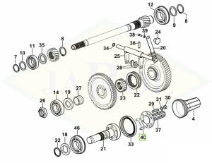 Kołek cylindryczny 2.1651.811