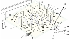 Widelec z otworem 2.1673.006.2