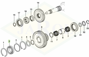 Specjalne łożysko 2.2999.203.0