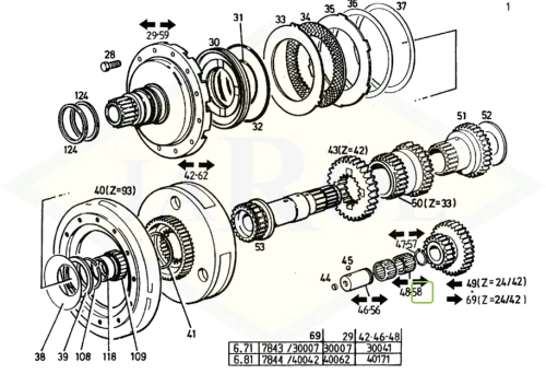2.2999.277.0 Łożysko 2.2999.277.0