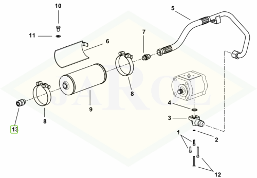 2.3249.418.2 Złączka 2.3249.418.2